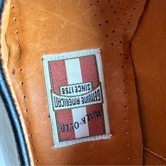 Vintage Walk-Over Genuine American Leather Oxford Saddle Shoes Size 13 D… - Picture 12 of 13